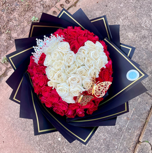 Heart Shaped Maxi Bouquet