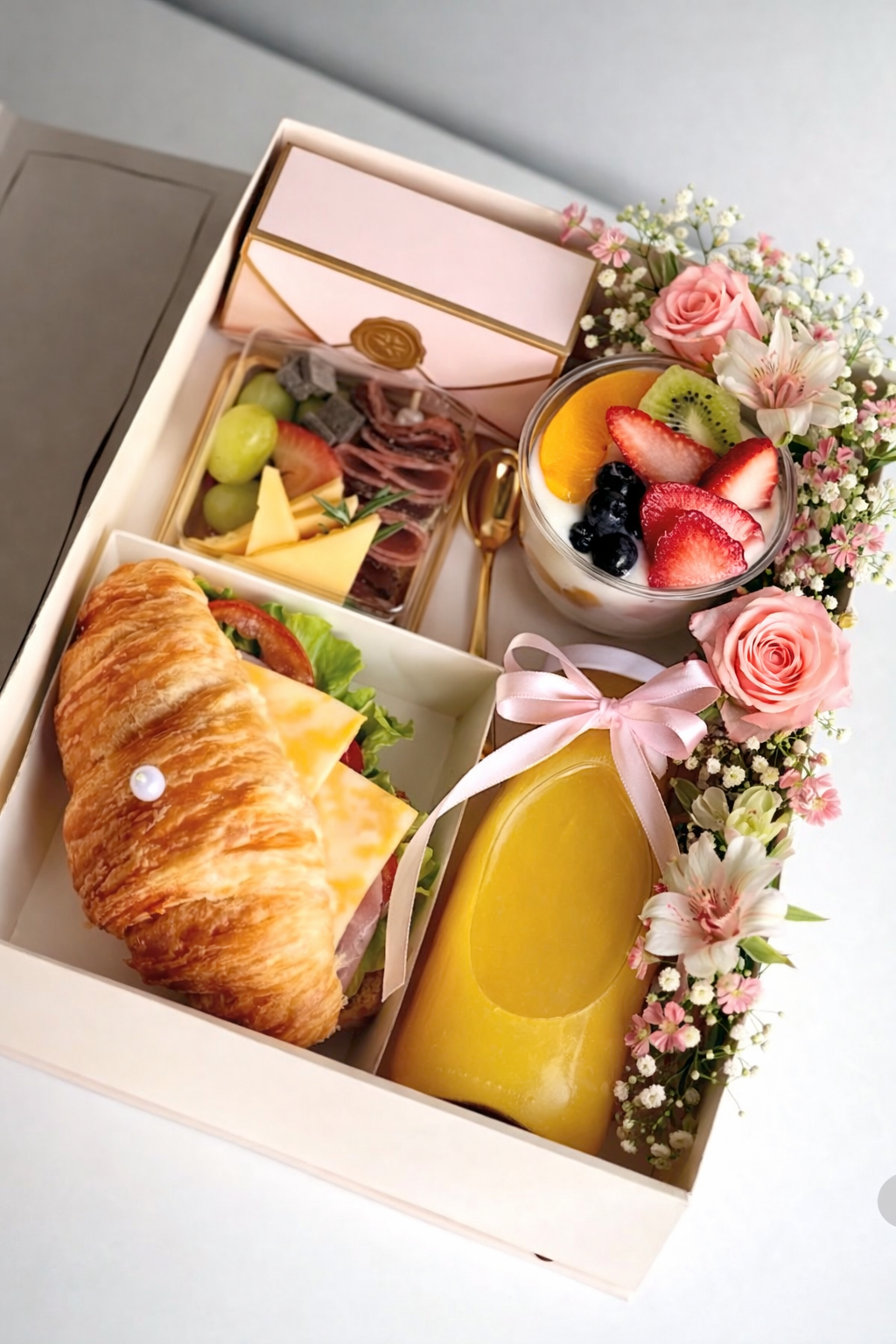 🌷 1. Breakfast Bloom Box