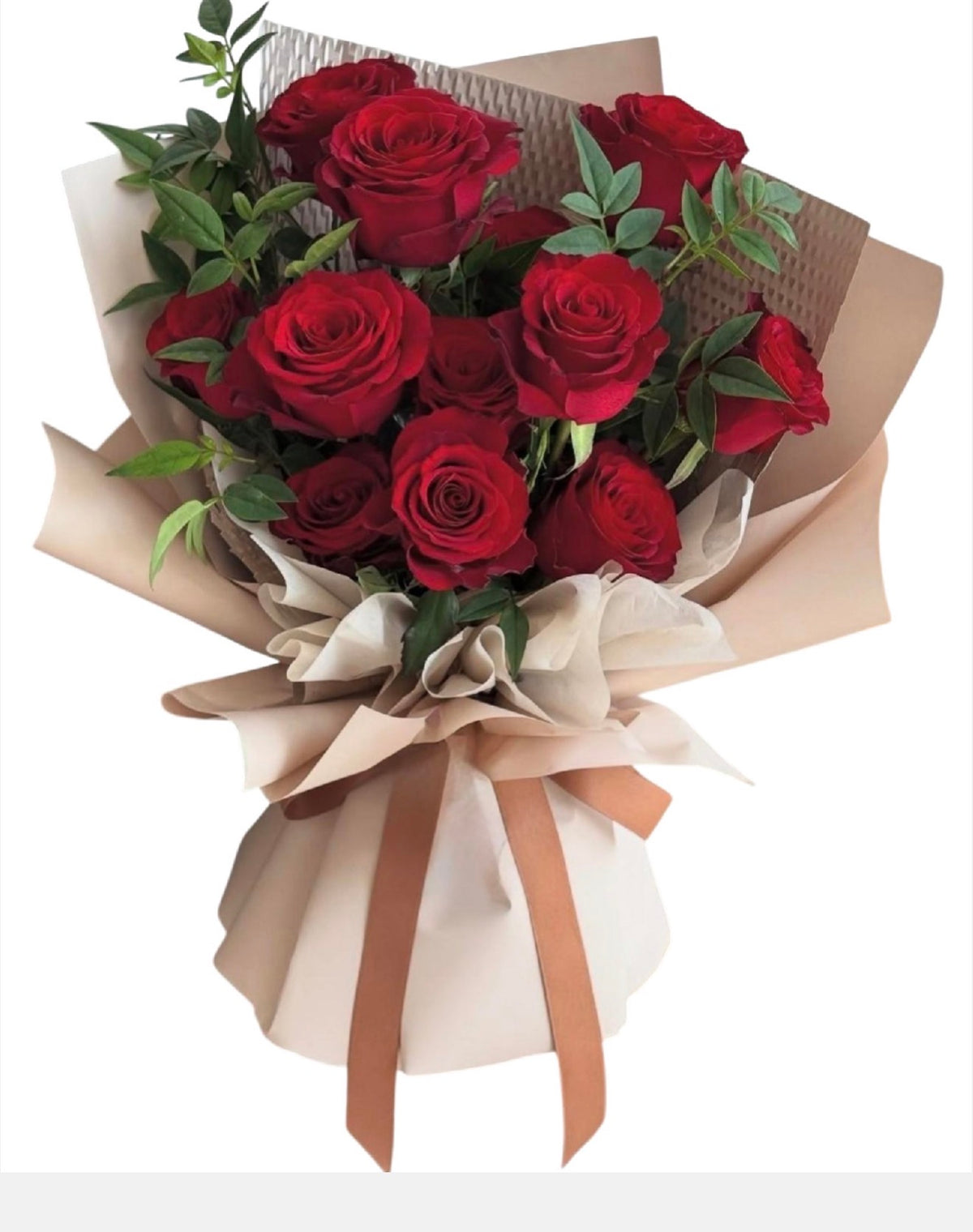 Classic & Elegant “Last Minute Bouquet” (one dozen roses)