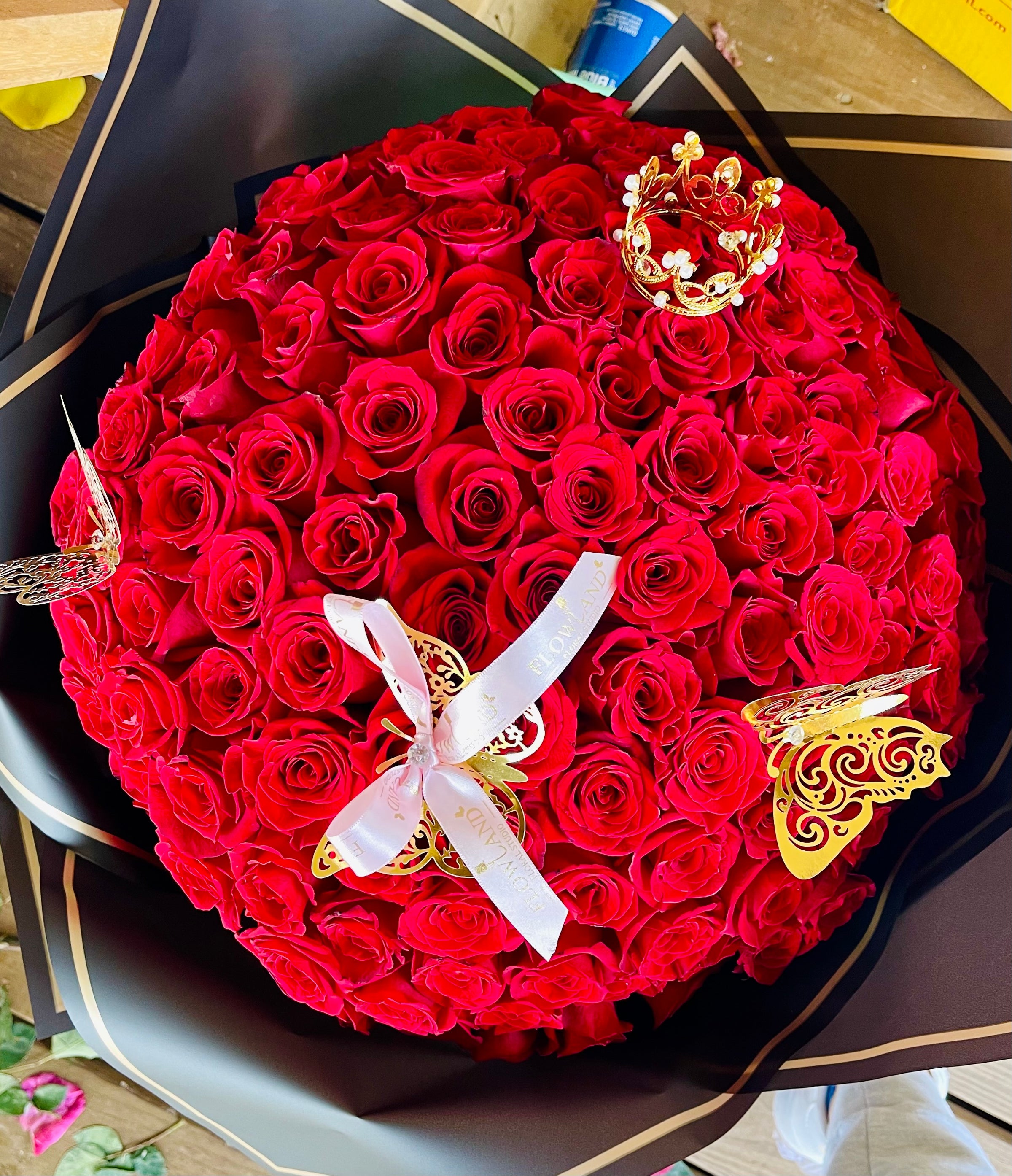 75 Roses Bouquet