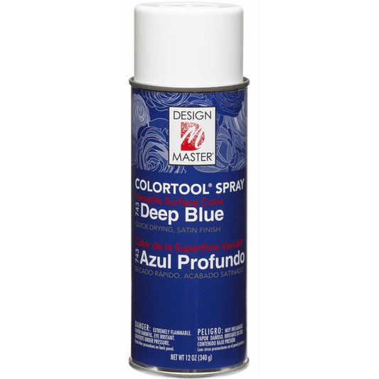 Deep Blue Paint Spray