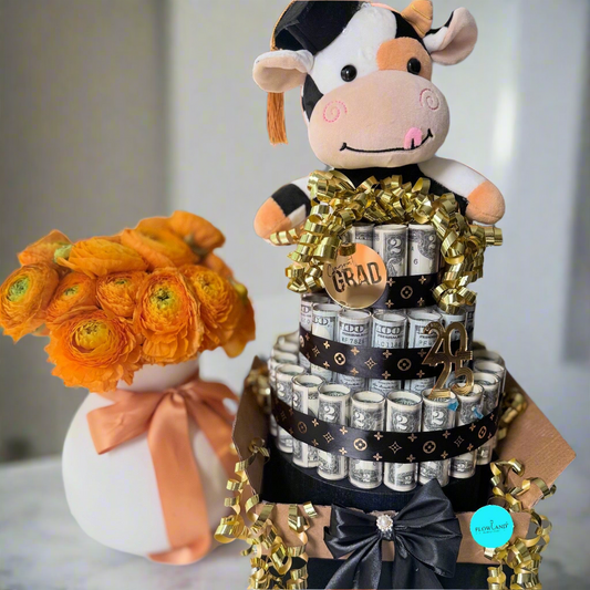 Surprise Money Cake